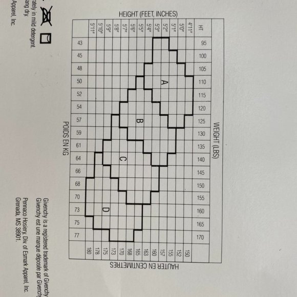 Vintage Givenchy tights - Picture 4 of 4